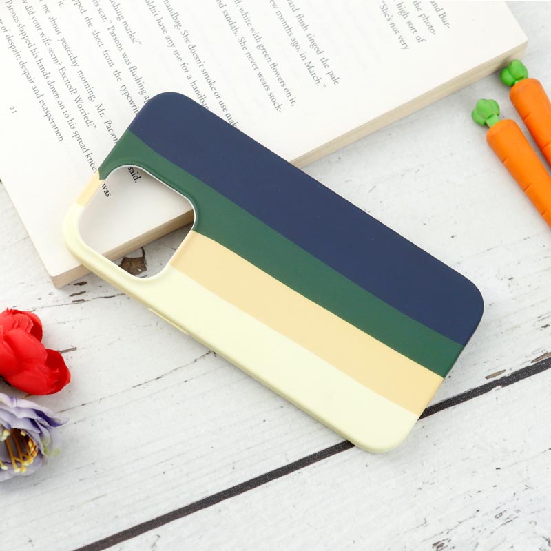 قاب سیلیکونی رنگین کمانی Highcopy آیفون iPhone 13 Pro