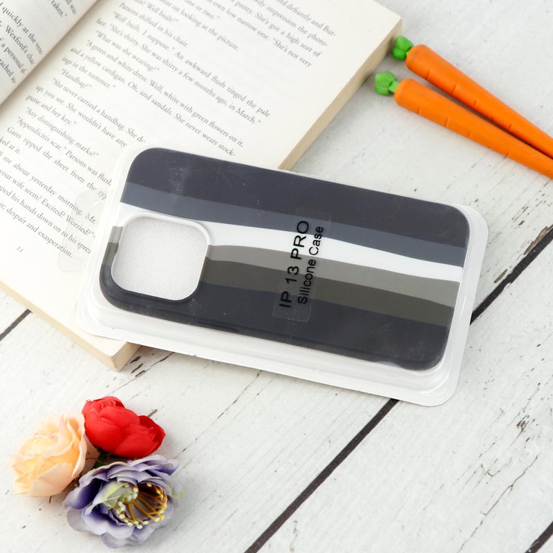 قاب سیلیکونی رنگین کمانی Highcopy آیفون iPhone 13 Pro
