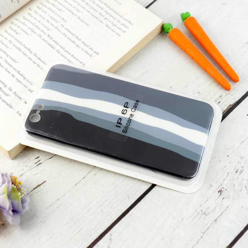 قاب محافظ لنزدار سیلیکونی رنگین کمانی Highcopy آیفون iPhone 6 Plus / 6s Plus