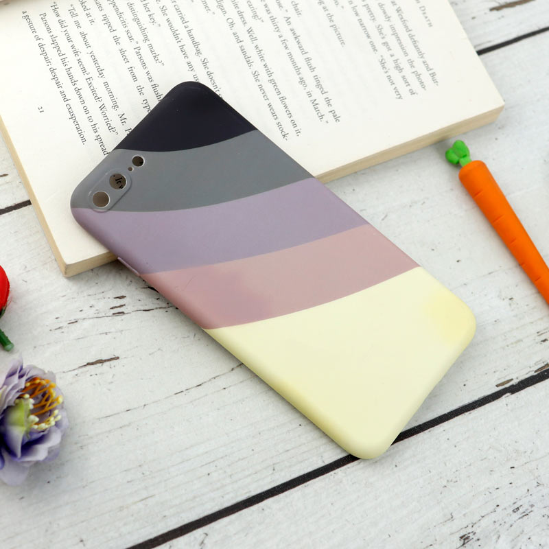 قاب محافظ لنزدار سیلیکونی رنگین کمانی Highcopy آیفون iPhone 7 Plus / 8 Plus