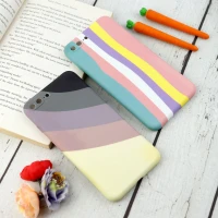 قاب محافظ لنزدار سیلیکونی رنگین کمانی Highcopy آیفون iPhone 7 Plus / 8 Plus