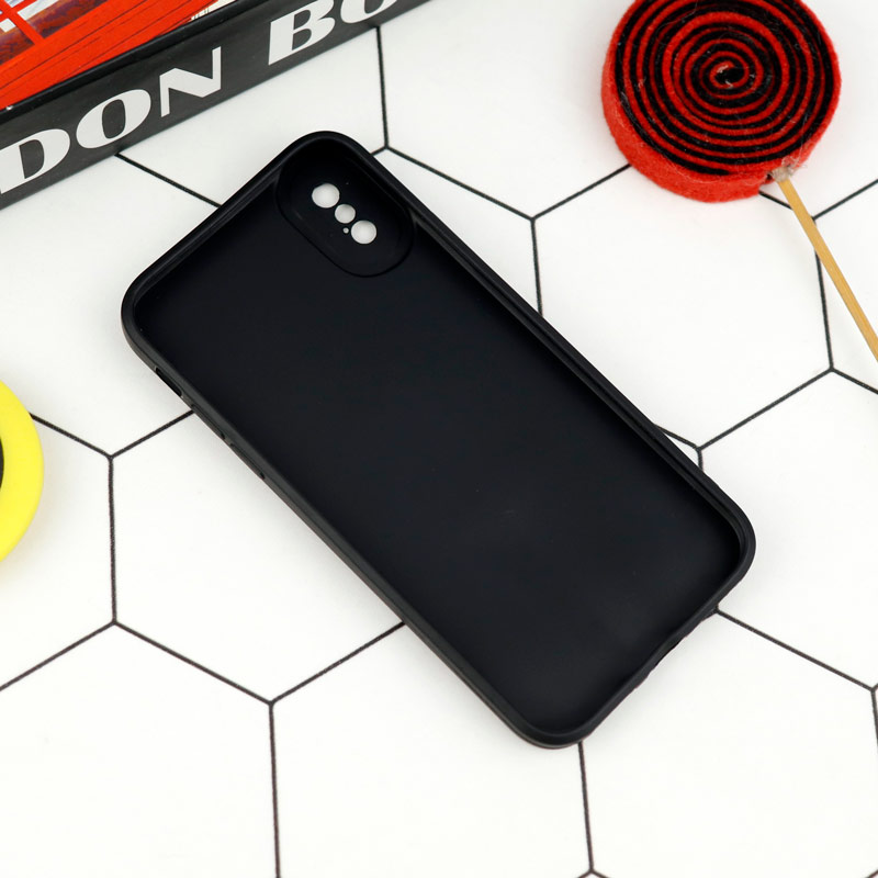 قاب سیلیکونی بولداگ محافظ لنزدار iPhone X/XS