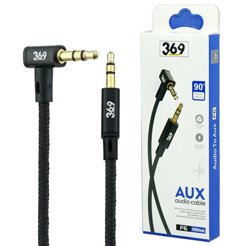 کابل Universal brand 369 F6 AUX یکسر L طول 1 متر