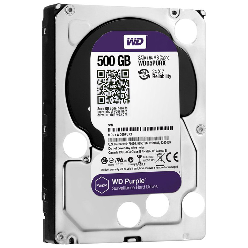 هارد اینترنال وسترن دیجیتال Western Digital Purple WD05PURX 500GB