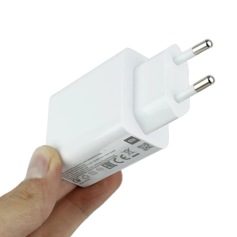 شارژر دیواری فست شارژ Xiaomi MDY-11-EP PD 22.5W سرجعبه + کابل Type-C