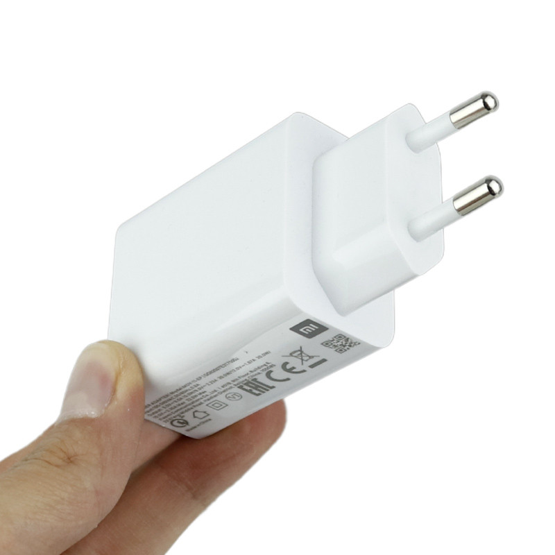شارژر دیواری فست شارژ Xiaomi MDY-11-EP PD 22.5W سرجعبه + کابل Type-C