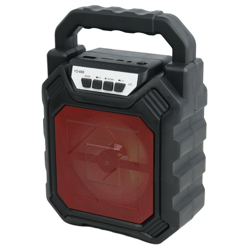 اسپیکر بلوتوثی رم و فلش خور YD-668 + میکروفون