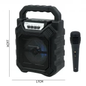 اسپیکر بلوتوثی رم و فلش خور YD-668 + میکروفون