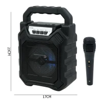اسپیکر بلوتوثی رم و فلش خور YD-668 + میکروفون