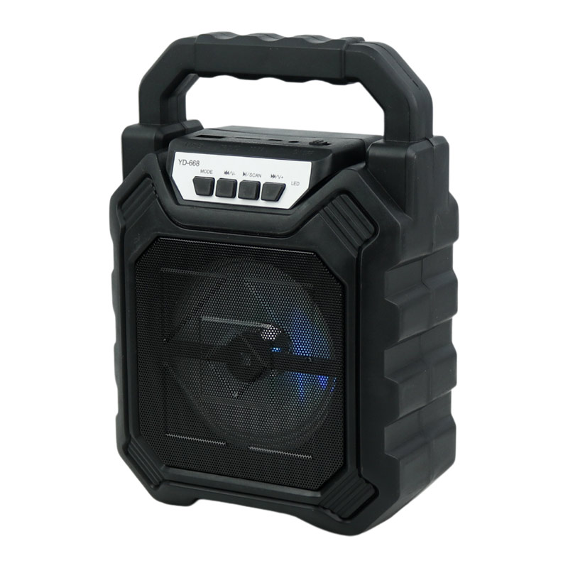 اسپیکر بلوتوثی رم و فلش خور YD-668 + میکروفون