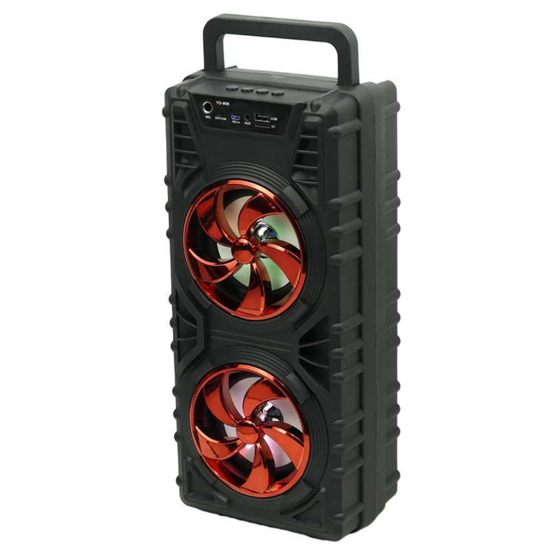 اسپیکر بلوتوثی رم و فلش خور YD-806 + میکروفون