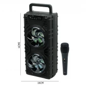 اسپیکر بلوتوثی رم و فلش خور YD-806 + میکروفون