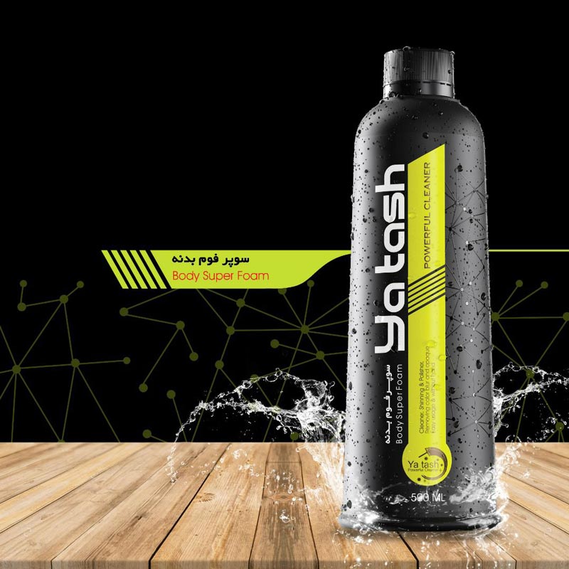 شامپو سوپر فوم بدنه خودرو Yatash 500ml