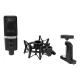 میکروفون کندانسور و پایه لرزشگیر Yanmai MicPro X3 + پاپ فیلتر
