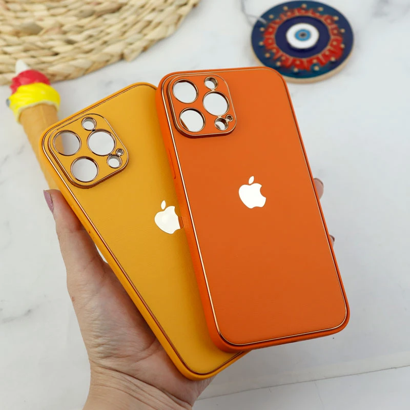 قاب چرمی My Case محافظ لنزدار iPhone 13 Pro Max