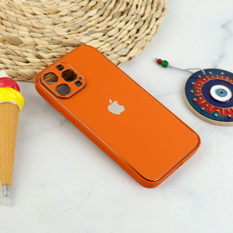 قاب چرمی My Case محافظ لنزدار iPhone 13 Pro Max