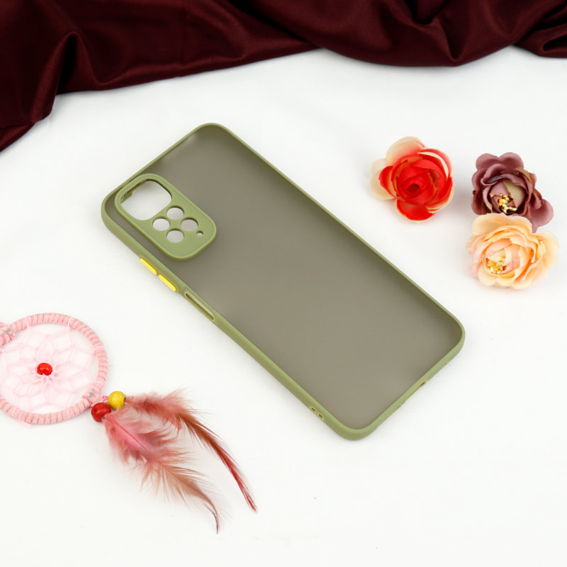 قاب PC مات محافظ لنز دار Xiaomi Redmi Note 11