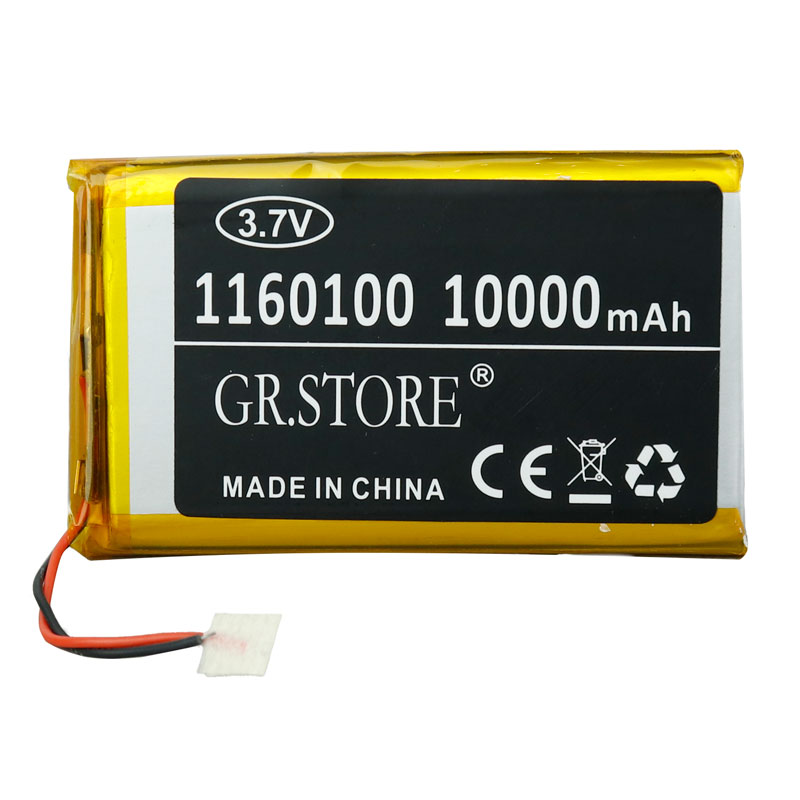باتری لیتیوم 10000mAh 95*54*11mm 1160100