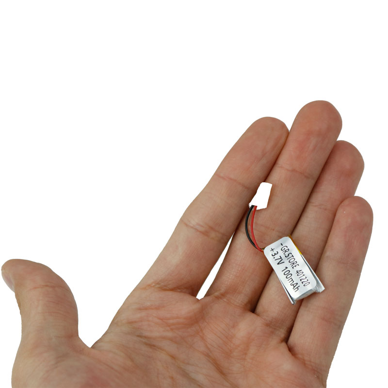 باتری لیتیوم 100mAh 21*11*3mm 401220