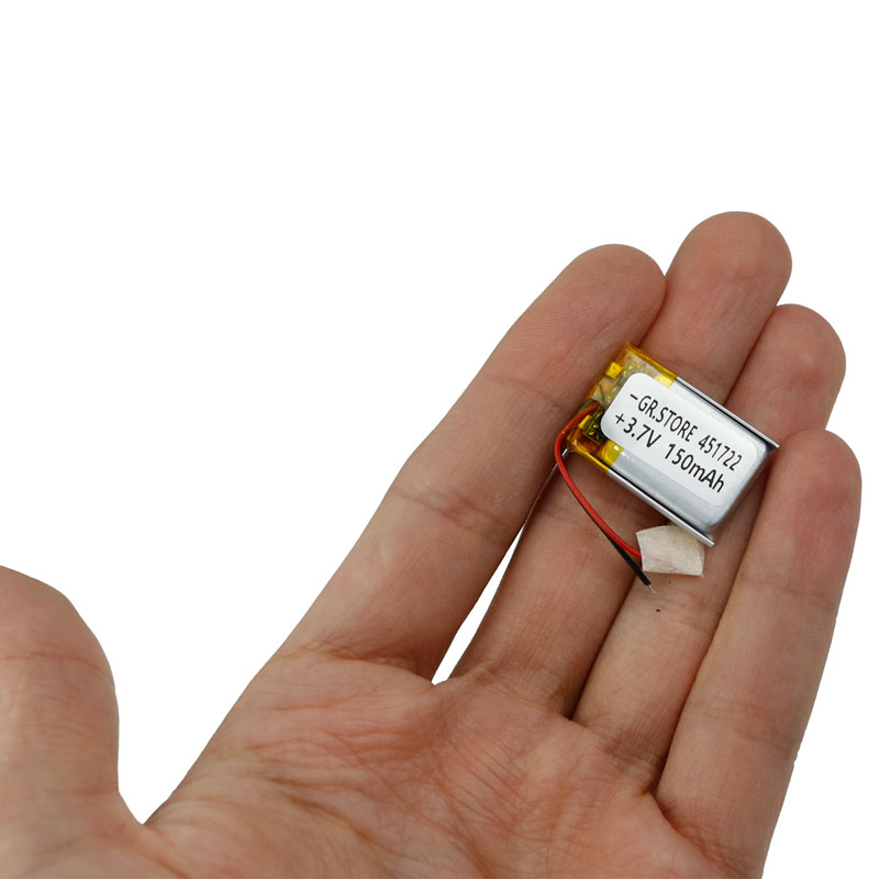 باتری لیتیوم 150mAh 30*18*3mm 451722