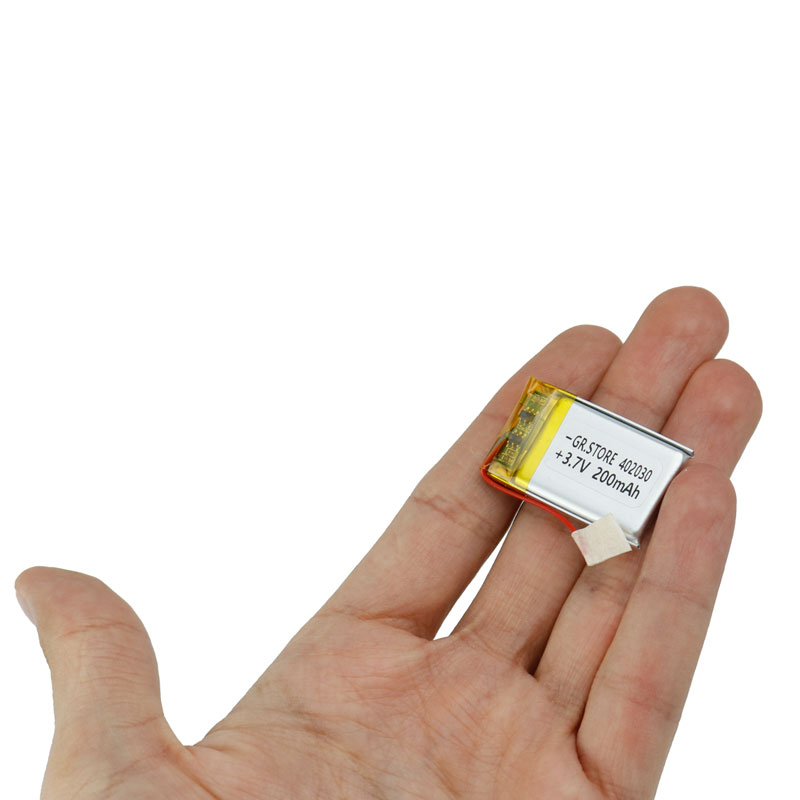 باتری لیتیوم 200mAh 30*20*3mm 402030
