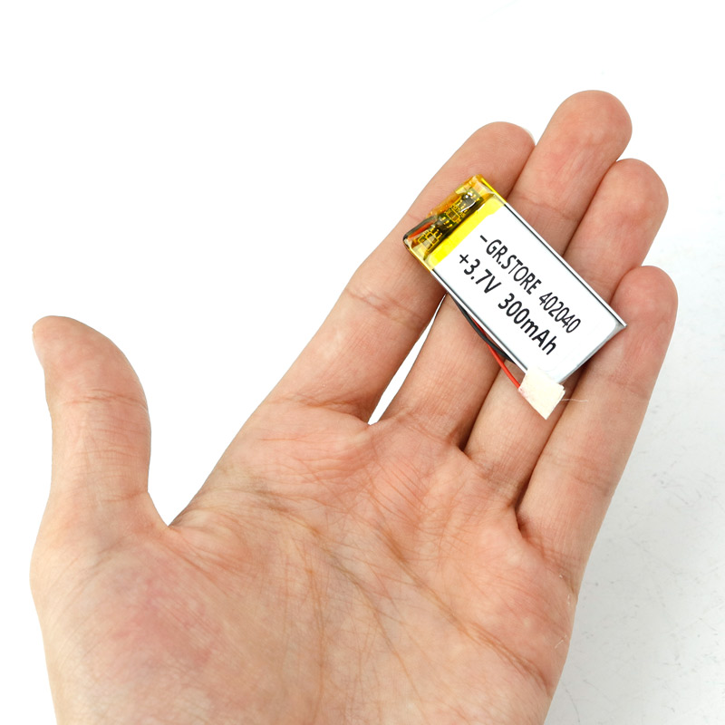 باتری لیتیوم 300mAh 40*19*4mm 402040