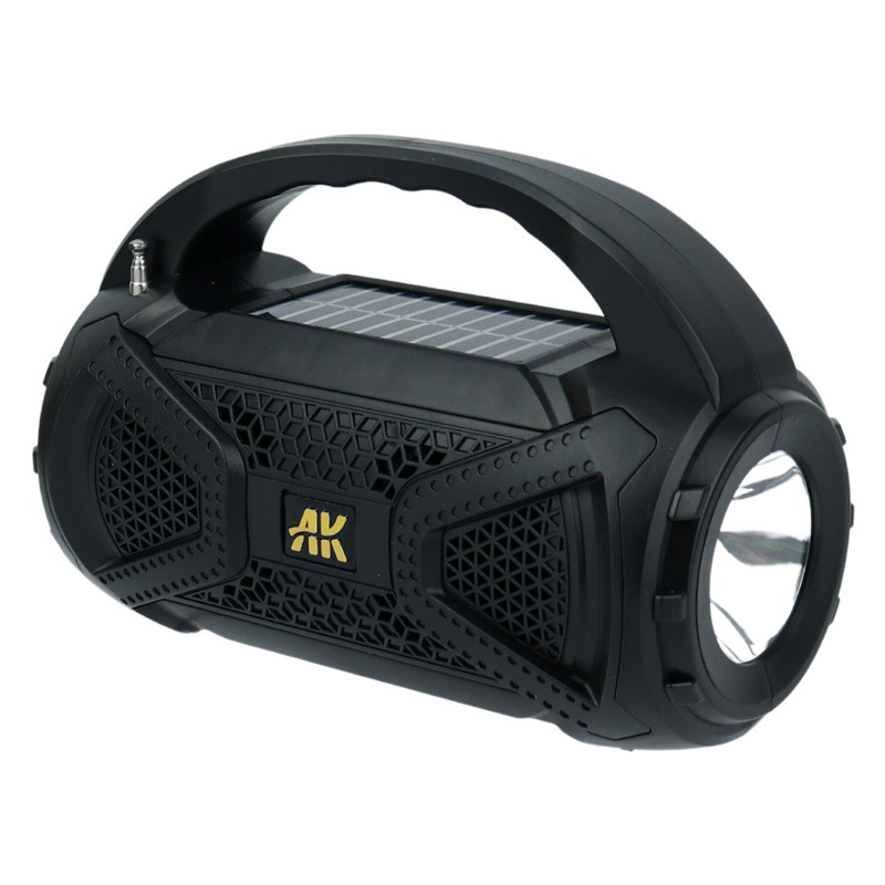 اسپیکر بلوتوثی رم و فلش خور خورشیدی AK-1136