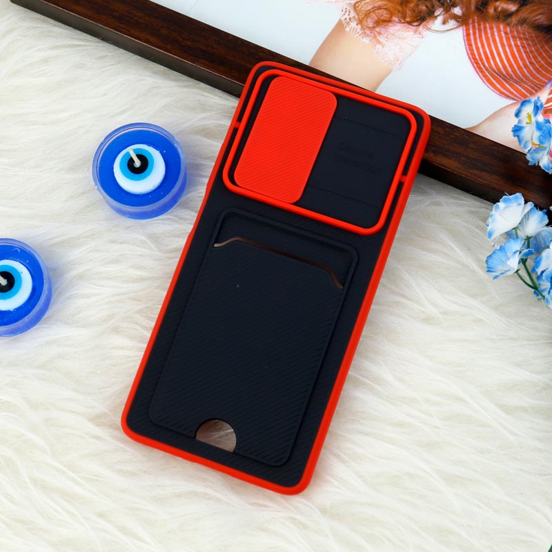 قاب ضد ضربه جاکارتی دار محافظ لنز کشویی کلاسیک Xiaomi 11T / 11T Pro
