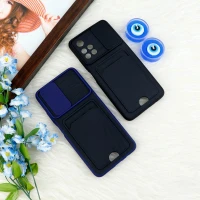 قاب ضد ضربه جاکارتی دار محافظ لنز کشویی کلاسیک Xiaomi Poco M4 Pro