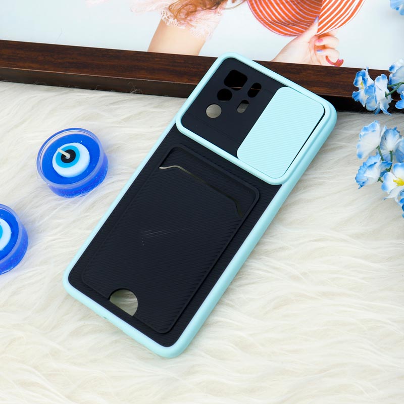 قاب ضد ضربه جاکارتی دار محافظ لنز کشویی کلاسیک Xiaomi Poco X3 GT