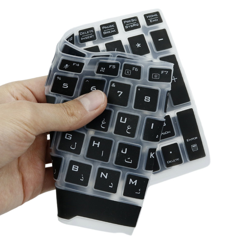 کاور کیبورد ژله ای لپ تاپ Asus K506/K541/K580