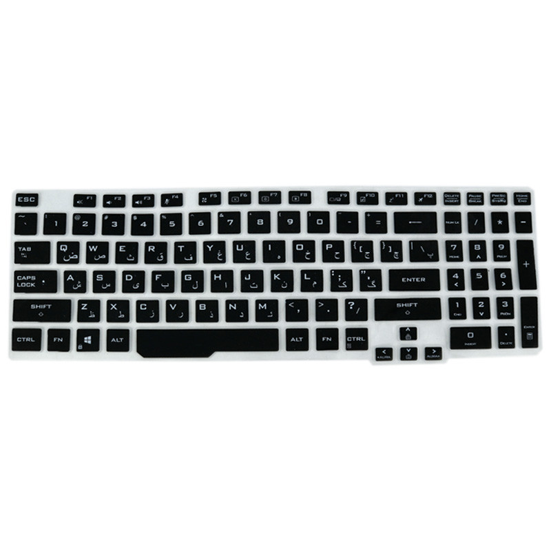 کاور کیبورد ژله ای لپ تاپ Asus K506/K541/K580