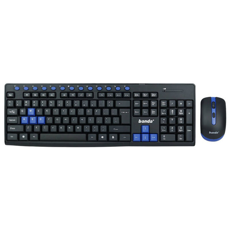 کیبورد و موس بی سیم باندا W400