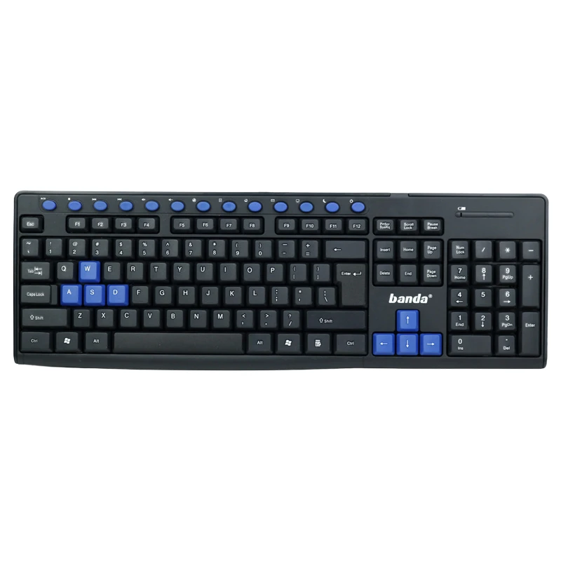 کیبورد و موس بی سیم باندا W400