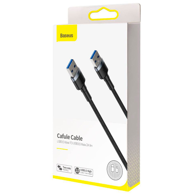 کابل لینک Baseus CADKLF-C0G USB3.0 to USB3.0 1m