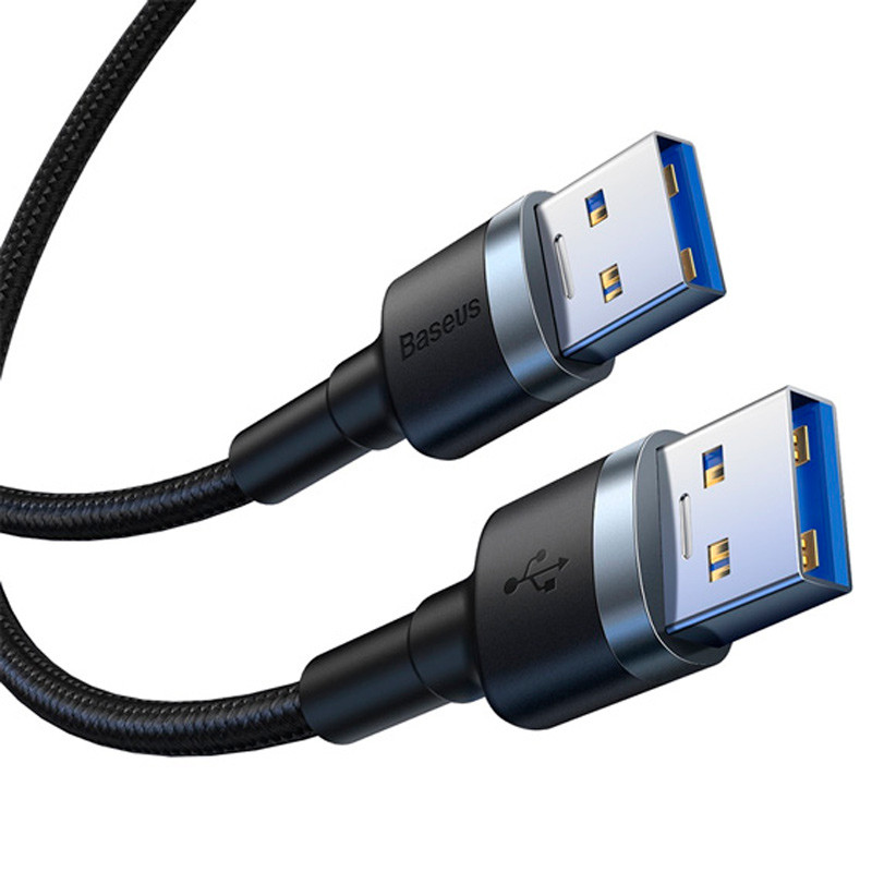 کابل لینک Baseus CADKLF-C0G USB3.0 to USB3.0 1m