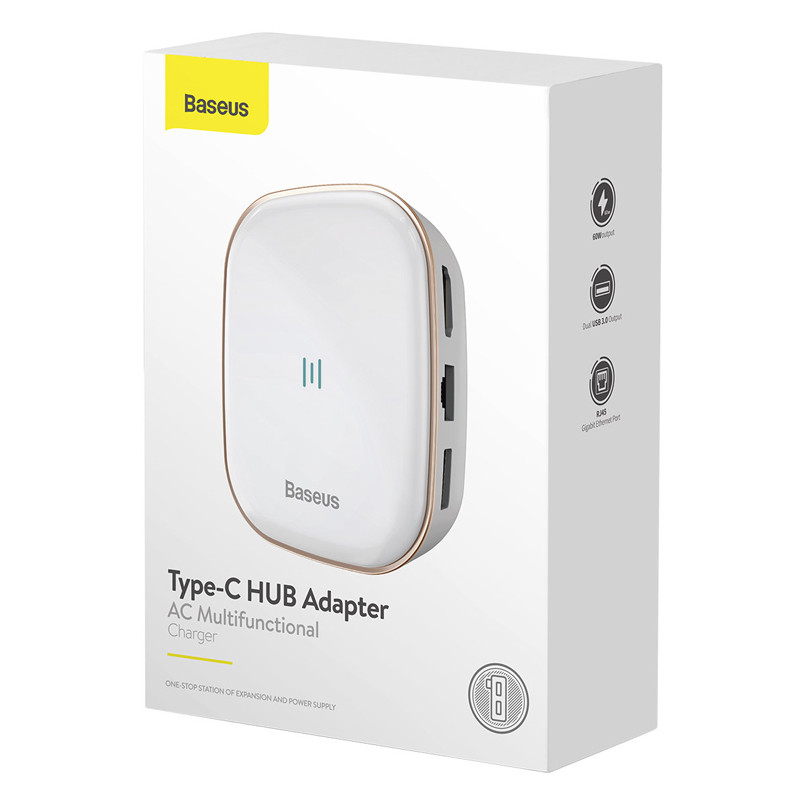 هاب 8 پورت Type-C باسئوس Multifunctional CAHUB-AC