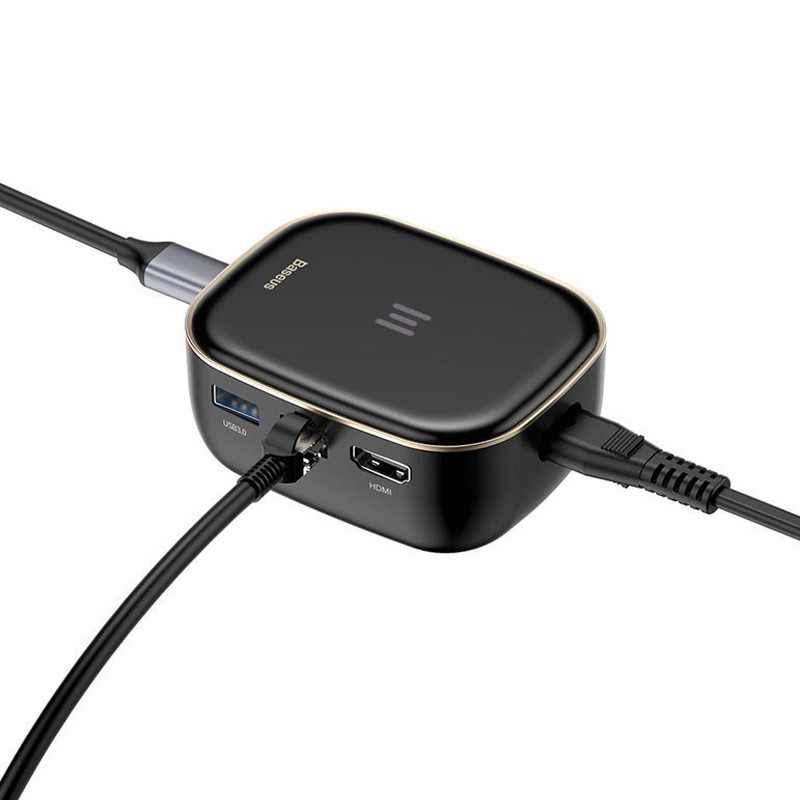 هاب 8 پورت Type-C باسئوس Multifunctional CAHUB-AC