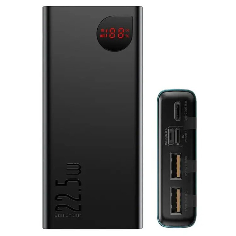 پاور بانک فست شارژ 10000 باسئوس Baseus PPADM10S QC3.0 PD 22.5W