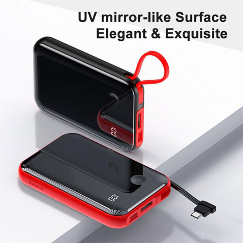 پاور بانک فست شارژ 10000 باسئوس Baseus Mini S PPXF-A QC3.0 PD3.0 15W