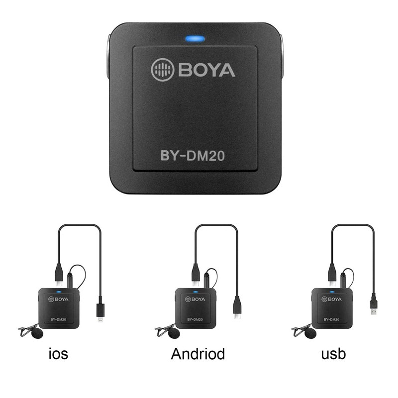 میکروفون یقه ای Boya BY-DM20