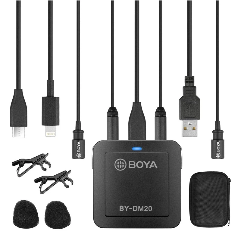 میکروفون یقه ای Boya BY-DM20