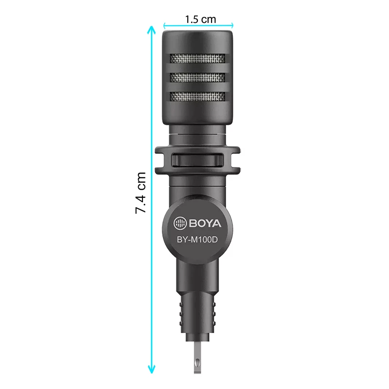 میکروفون کندانسر Boya BY-M100D Lightning