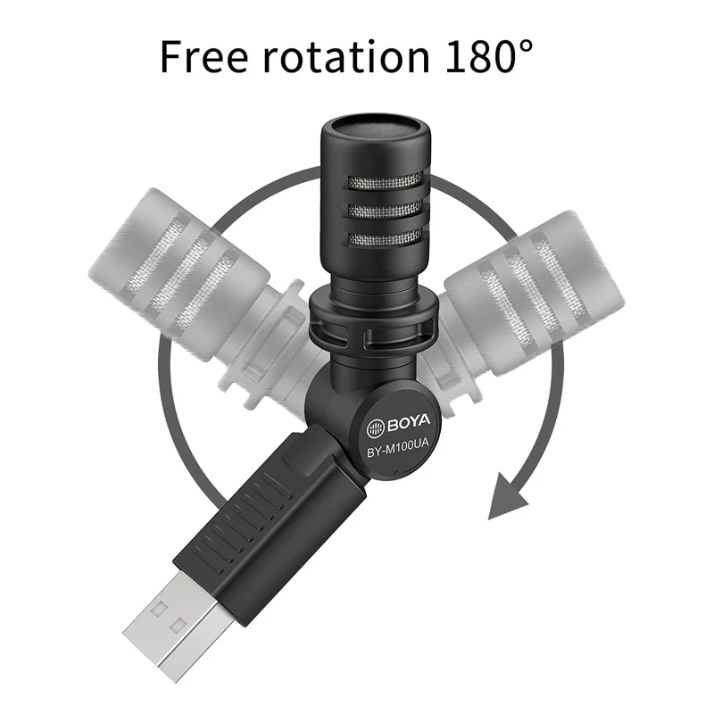 میکروفون کندانسر Boya BY-M100UA USB
