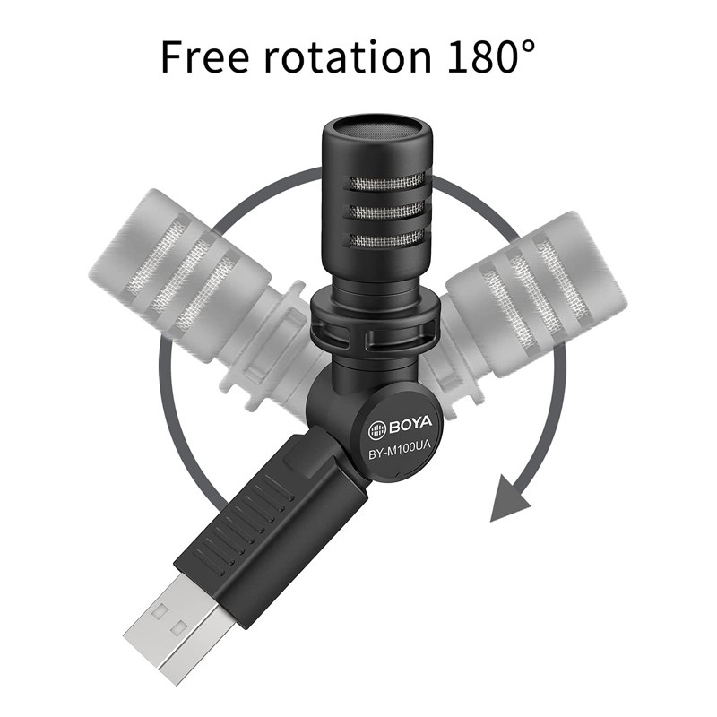 میکروفون کندانسر Boya BY-M100UA USB