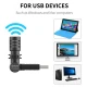 میکروفون کندانسر Boya BY-M100UA USB