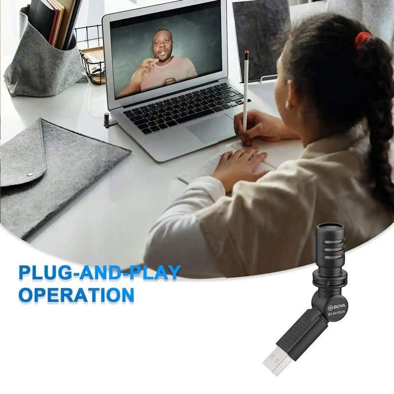 میکروفون کندانسر Boya BY-M100UA USB