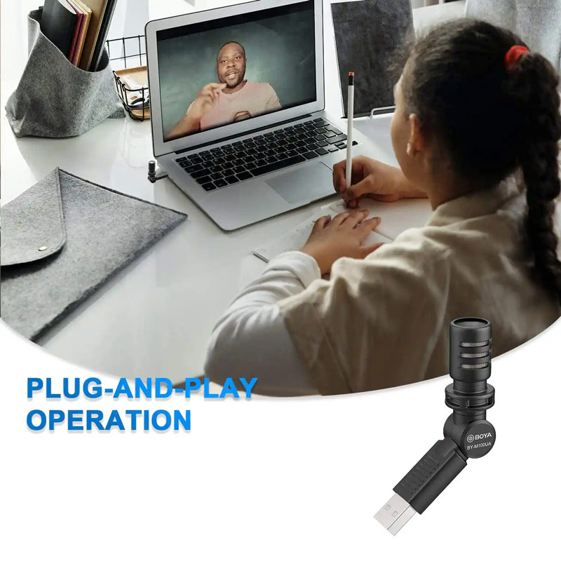 میکروفون کندانسر Boya BY-M100UA USB