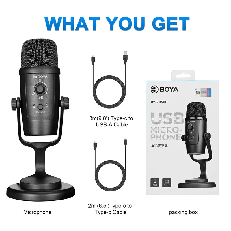میکروفون رومیزی Boya BY-PM500