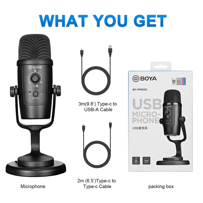 میکروفون رومیزی Boya BY-PM500